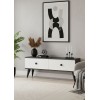 TV Stand Mona 120 - Anthracite, White Anthracite
White