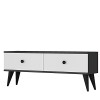TV Stand Mona 120 - Anthracite, White Anthracite
White
