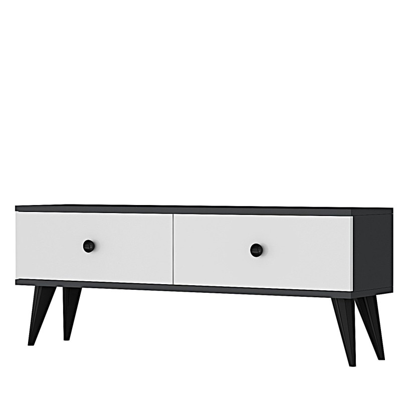 TV Stand Mona 120 - Anthracite, White Anthracite
White