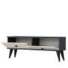 TV Stand Mona 120 - Anthracite, Travertine Anthracite
Travertine