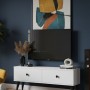 TV Stand Mona 120 - White White