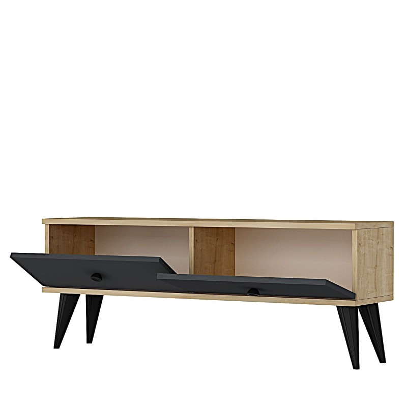 TV Stand Mona 120 - Sapphire Oak, Anthracite Sapphire Oak
Anthracite