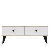 TV Stand Mona 120 - Sapphire Oak, White Sapphire Oak
White