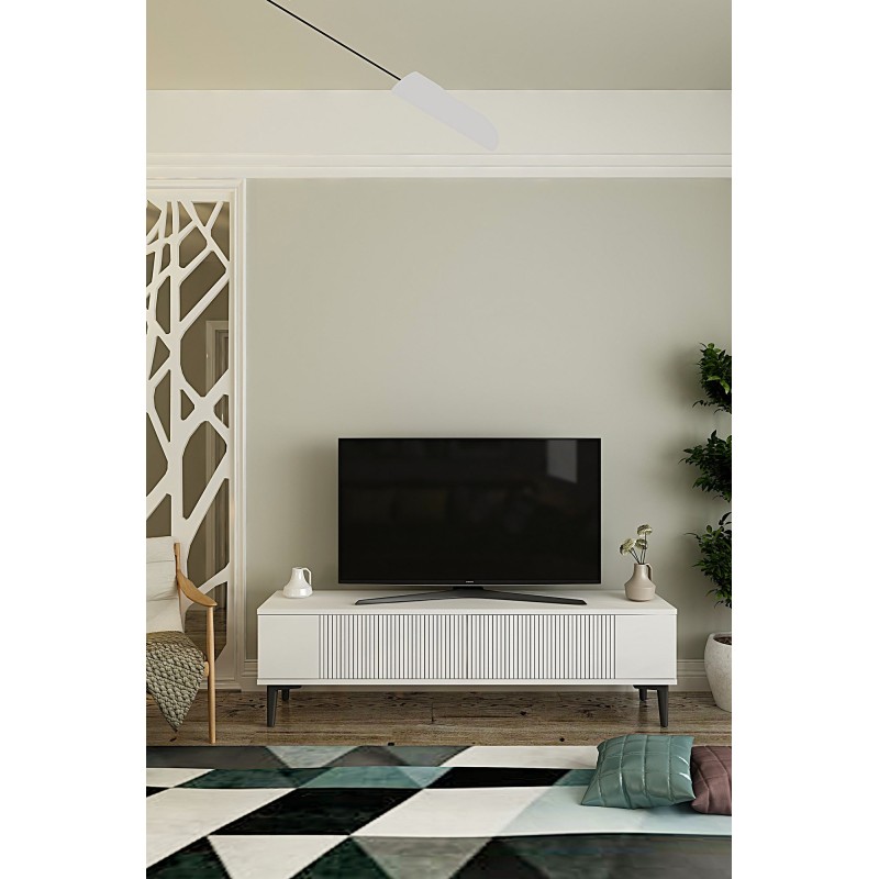 TV Stand Corsa 120 - White White