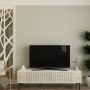 TV Stand Corsa 120 - White, Travertine White
Travertine