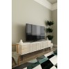 TV Stand Corsa 120 - White, Travertine White
Travertine