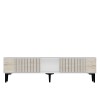 TV Stand Corsa 150 - White, Travertine White
Travertine