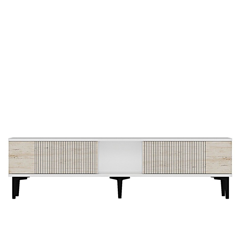 TV Stand Corsa 150 - White, Travertine White
Travertine