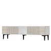 TV Stand Corsa 150 - White, Travertine White
Travertine