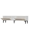 TV Stand Corsa 150 - White, Travertine White
Travertine