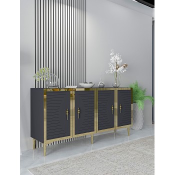 Console Tuna - Anthracite, Gold Anthracite
Gold