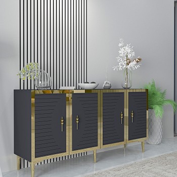 Console Tuna - Anthracite, Gold Anthracite
Gold