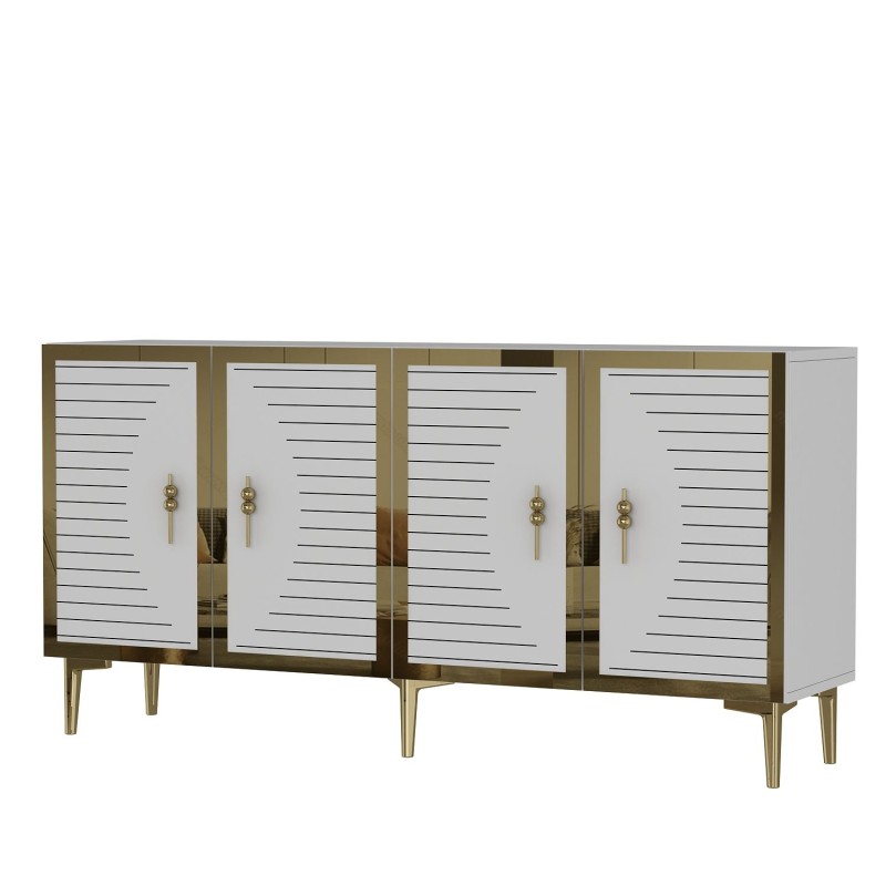 Console Tuna - White, Gold White
Gold