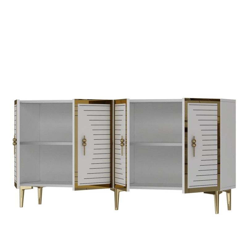 Console Tuna - White, Gold White
Gold