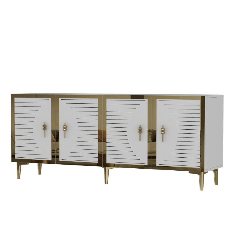 Console Tuna 180 - White, Gold White
Gold