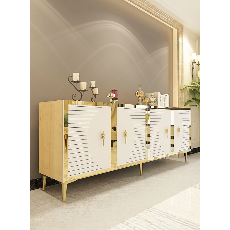 Console Tuna 180 - Sapphire Oak, White, Gold Sapphire Oak
White
Gold