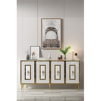 Console Puma 150 - White, Gold White
Gold