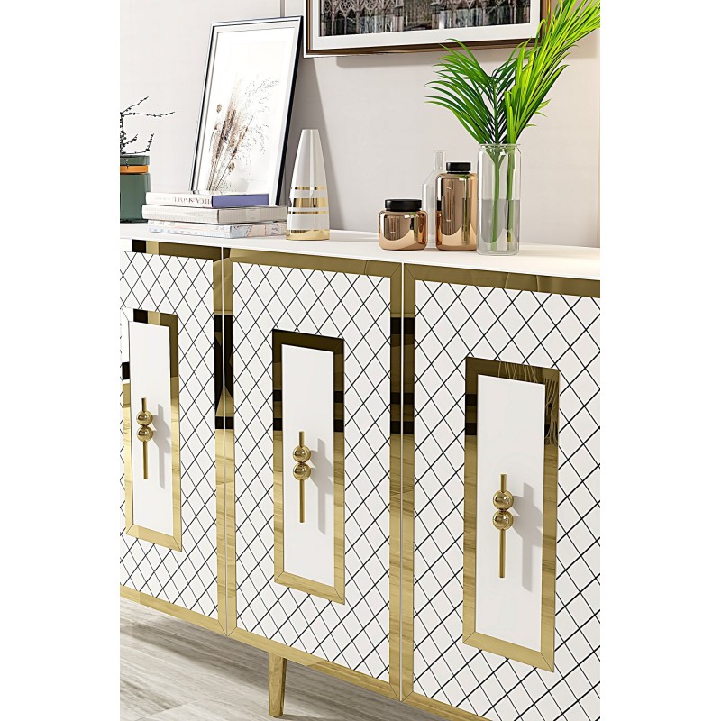 Console Puma 150 - White, Gold White
Gold