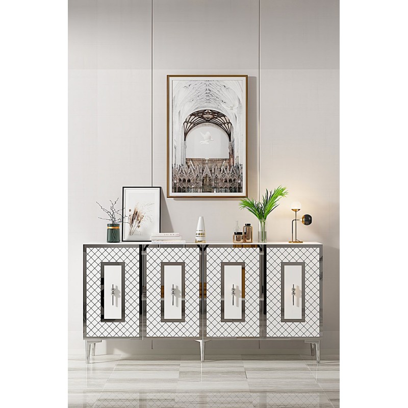 Console Puma 150 - White, Silver White
Silver