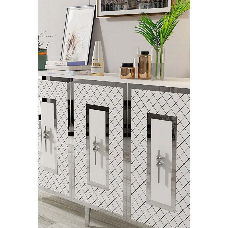 Console Puma 150 - White, Silver White
Silver