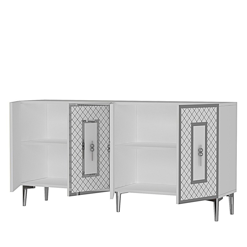 Console Puma 150 - White, Silver White
Silver