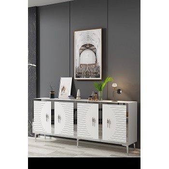 Console Tuna 180 - White, Silver White
Silver