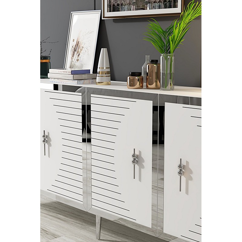 Console Tuna 180 - White, Silver White
Silver