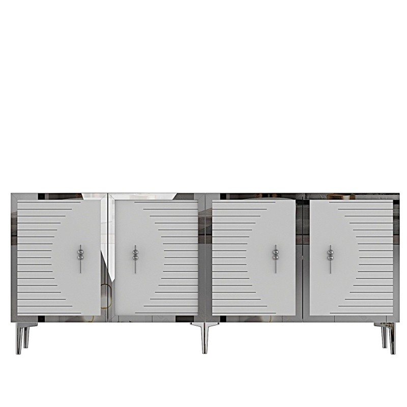 Console Tuna 180 - White, Silver White
Silver