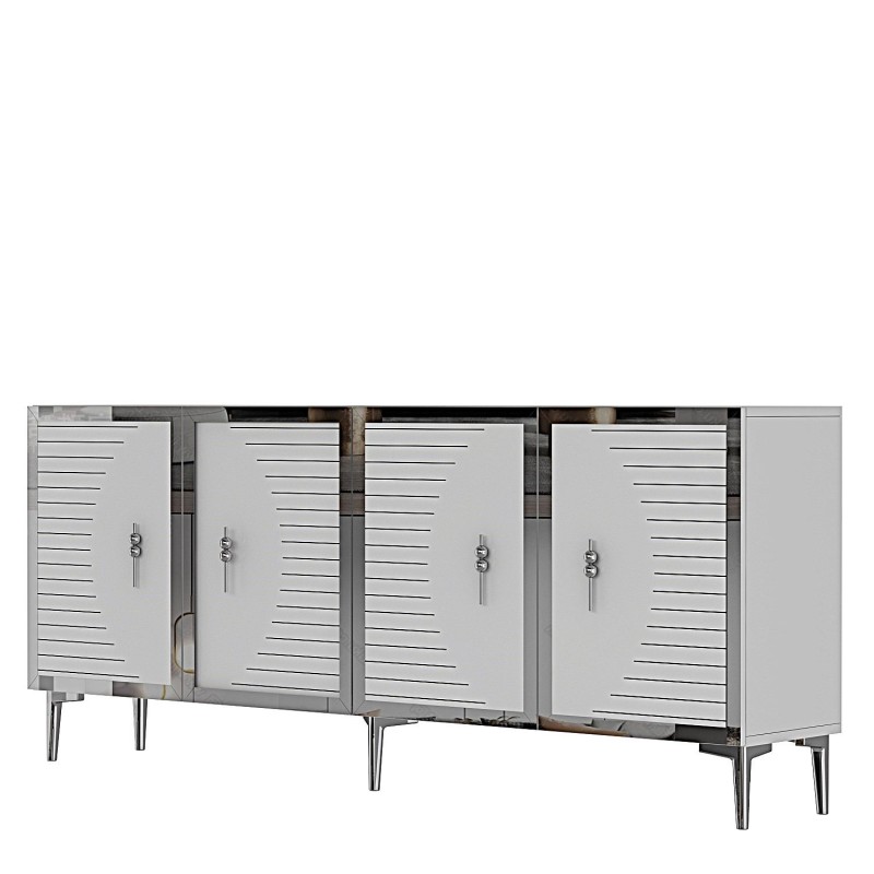 Console Tuna 180 - White, Silver White
Silver