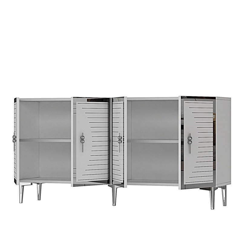 Console Tuna 180 - White, Silver White
Silver