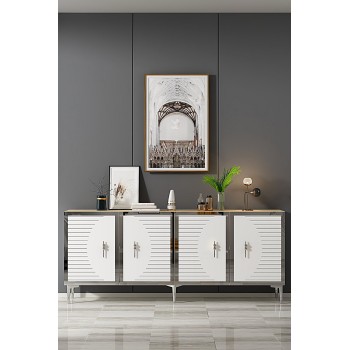 Console Tuna 180 - Sapphire Oak, White, Silver Sapphire Oak
White
Silver