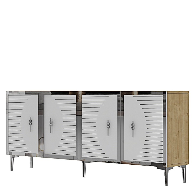 Console Tuna 180 - Sapphire Oak, White, Silver Sapphire Oak
White
Silver