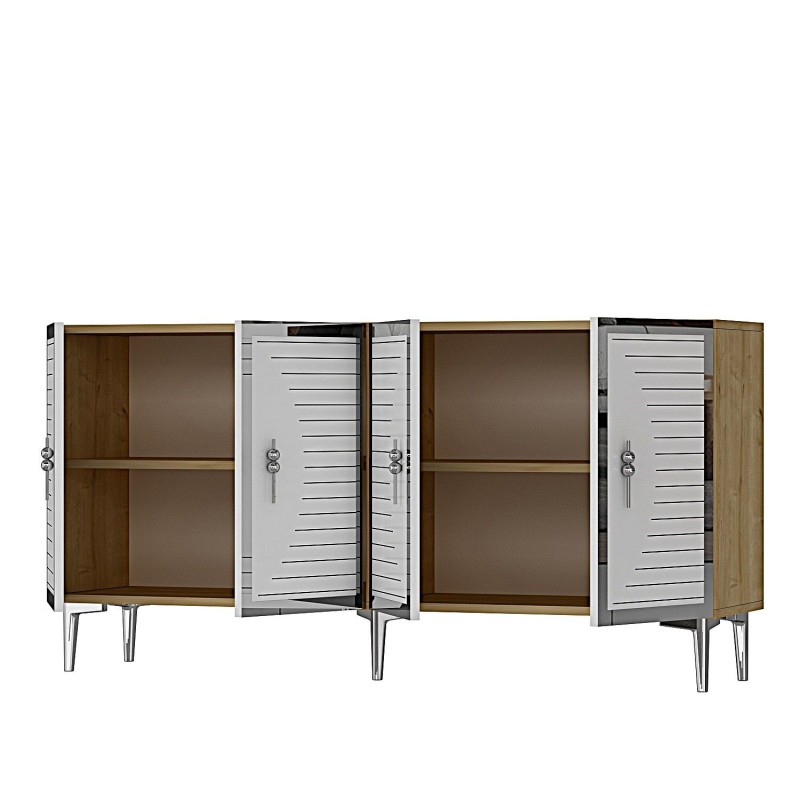 Console Tuna 180 - Sapphire Oak, White, Silver Sapphire Oak
White
Silver