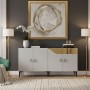 Console Gama 150 - White, Gold White
Gold