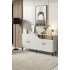 Console Gama 150 - White, Gold White
Gold