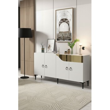 Console Gama 150 - White, Gold White
Gold