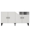 Console Gama 150 - White, Silver White
Silver