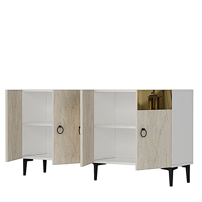 Console Gama 150 - White, Travertine, Gold White
Travertine
Gold