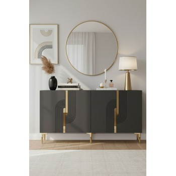 Console Meyra 150 - Anthracite, Gold Anthracite
Gold