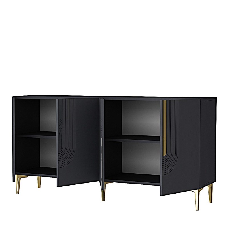 Console Meyra 150 - Anthracite, Gold Anthracite
Gold