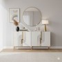 Console Meyra 150 - White, Gold White
Gold