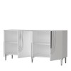 Console Meyra 150 - White, Silver White
Silver