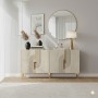Console Meyra 150 - White, Travertine, Gold White
Travertine
Gold