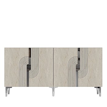 Console Meyra 150 - White, Travertine, Silver White
Travertine
Silver