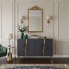 Console Meyra 120 - Anthracite, Gold Anthracite
Gold