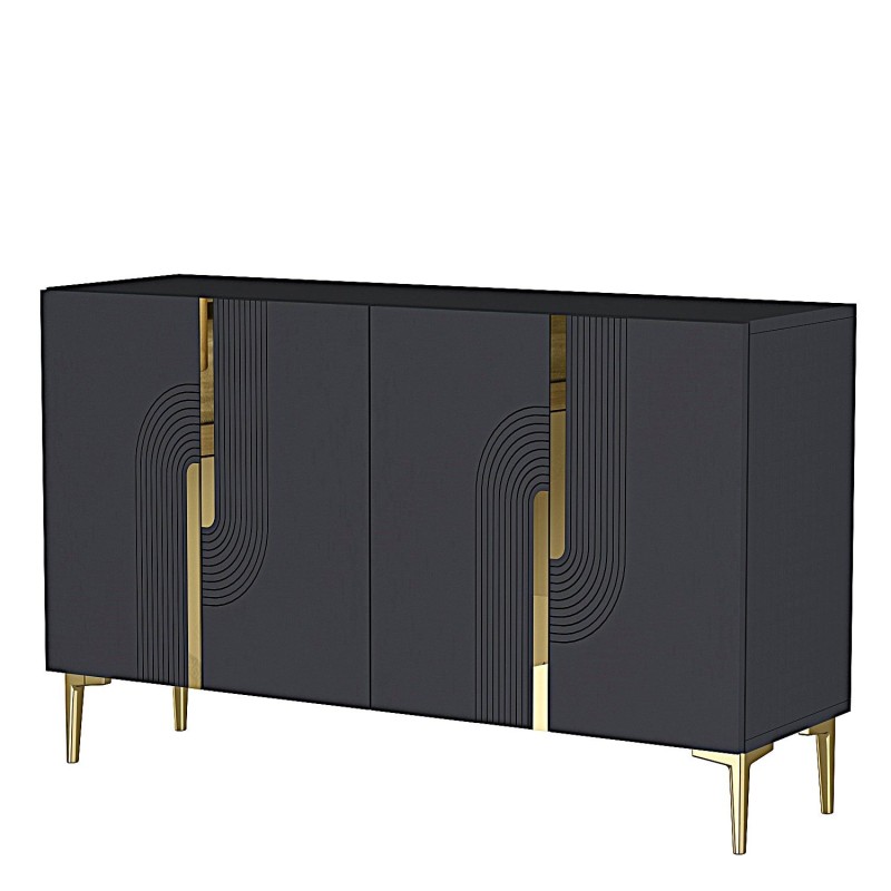 Console Meyra 120 - Anthracite, Gold Anthracite
Gold