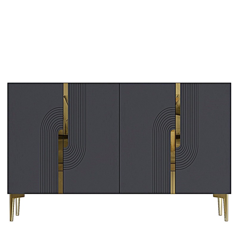 Console Meyra 120 - Anthracite, Gold Anthracite
Gold
