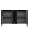 Console Meyra 120 - Anthracite, Gold Anthracite
Gold