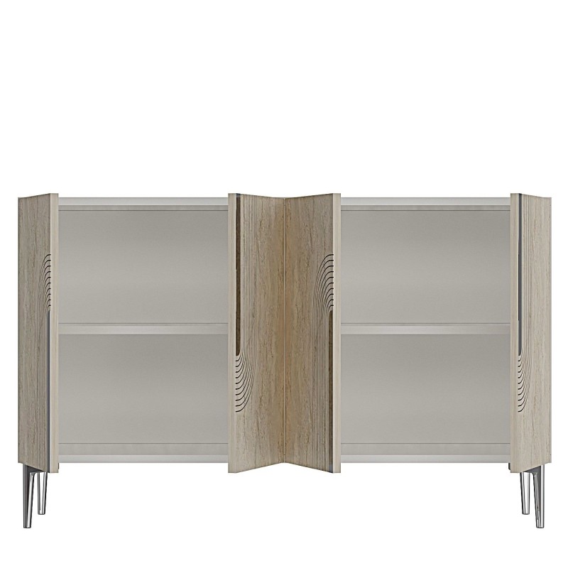 Console Meyra 120 - White, Travertine, Silver White
Travertine
Silver