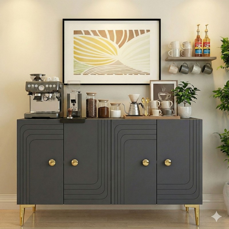 Console Lessi 120 - Anthracite, Gold Anthracite
Gold